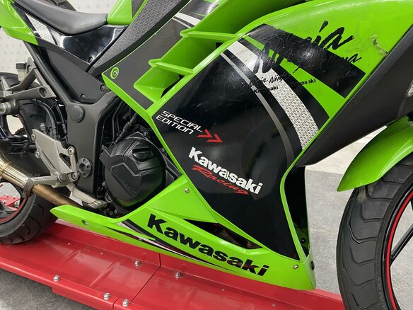 2014 Kawasaki Ninja 250R, зелёный, 345000 рублей - вид 8