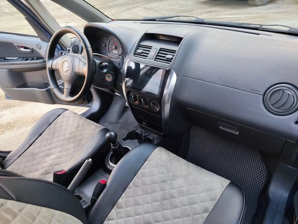 2008 Suzuki SX4 I (Classic), синий, 465000 рублей - вид 16