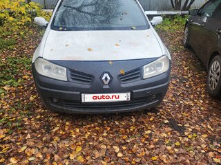 2008 Renault Megane II Рестайлинг, белый, 350000 рублей, вид 1