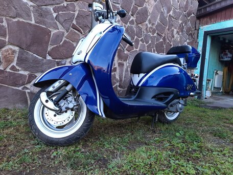 2000 Honda Joker, синий, 130000 рублей, вид 2