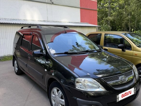 2016 Lada (ВАЗ) Largus I, чёрный - вид 2