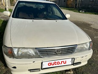 1997 Nissan Sunny B14, белый, 125000 рублей, вид 2