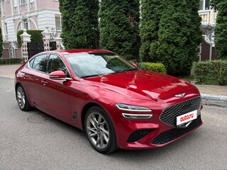 2021 Genesis G70 I Рестайлинг, красный, 3500000 рублей, вид 1