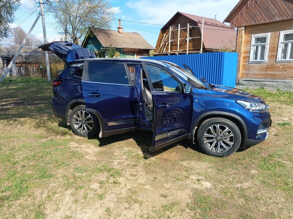 2020 Chery Tiggo 8 I, синий, 1449000 рублей - вид 24