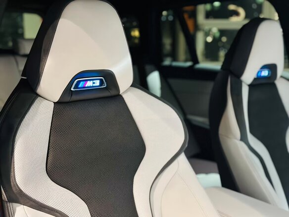 2026 BMW M3 Competition Package VI (G80) Рестайлинг, синий - вид 14
