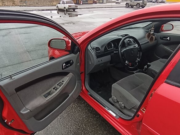 2006 Chevrolet Lacetti I, красный, 340000 рублей - вид 9