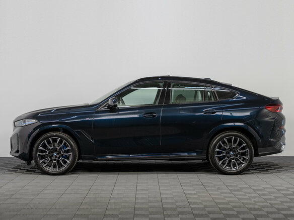 2025 BMW X6 40i III (G06) Рестайлинг, синий, 14590000 рублей - вид 7