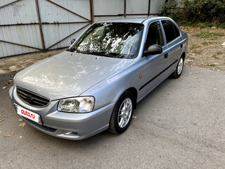 2008 Hyundai Accent ТагАЗ II, серебристый, 410000 рублей, вид 1