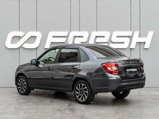 2021 Lada (ВАЗ) Granta I Рестайлинг, серый, 889000 рублей, вид 2