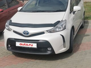 2016 Toyota Prius Alpha I (ZVW40/41) Рестайлинг, белый, 1400000 рублей, вид 2