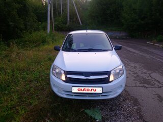 2013 Lada (ВАЗ) Granta I, белый, 395000 рублей, вид 3