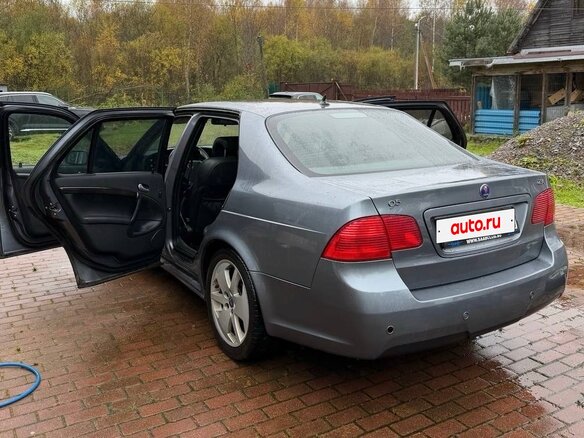 2008 Saab 9-5 I Рестайлинг 2, серый, 1200000 рублей - вид 16