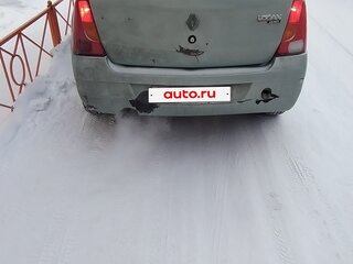 2008 Renault Logan I, серый, 215000 рублей, вид 2