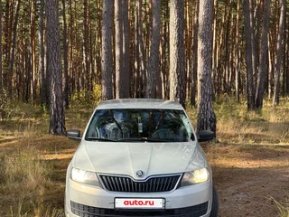 2014 Skoda Rapid I, серебристый, 360000 рублей, вид 3
