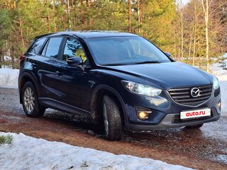 2015 Mazda CX-5 I Рестайлинг, синий, 1789000 рублей, вид 4