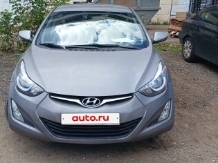 2014 Hyundai Elantra V (MD) Рестайлинг, серый, 490000 рублей, вид 1