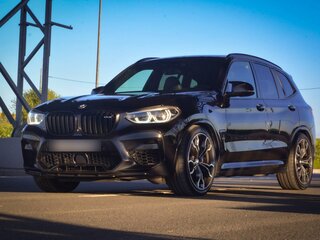 2019 BMW X3 M I (F97), чёрный, 5200000 рублей, вид 3