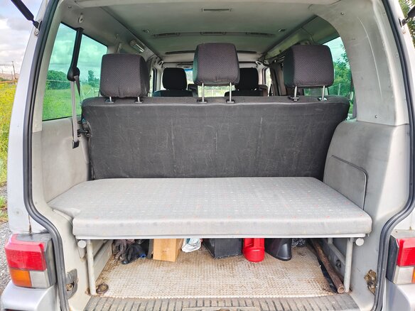 2002 Volkswagen Multivan T4, серебристый, 1050000 рублей - вид 10