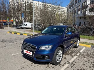 2014 Audi Q5 I (8R) Рестайлинг, синий, 2450000 рублей, вид 1