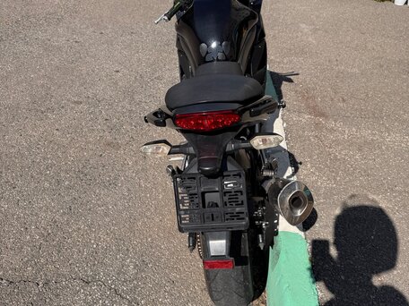 2013 Kawasaki ER-4F (Ninja 400R), чёрный, 360000 рублей, вид 2