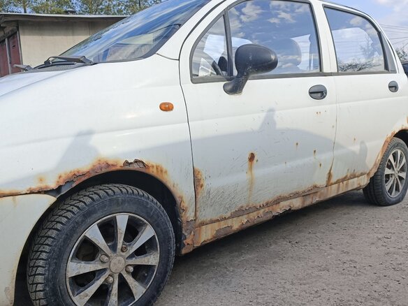 2012 Daewoo Matiz I Рестайлинг, белый, 90000 рублей - вид 7