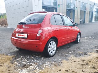 2008 Nissan Micra III (K12), красный, 540000 рублей, вид 3