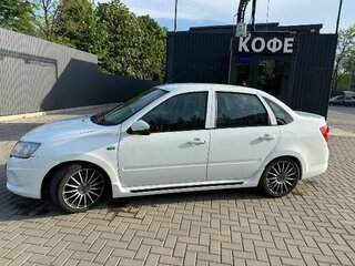 2014 Lada (ВАЗ) Granta Sport I, белый, 530000 рублей, вид 5