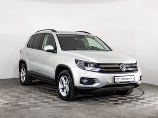 2013 Volkswagen Tiguan I Рестайлинг, серебристый, 1349000 рублей, вид 3