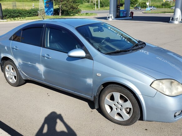 2005 Nissan Primera III (P12), голубой, 460000 рублей - вид 4