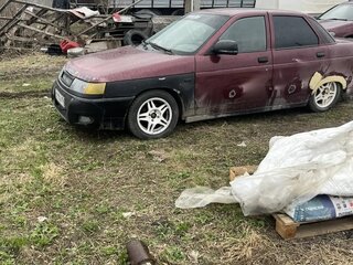 2004 Lada (ВАЗ) 2110, красный, 120000 рублей, вид 4