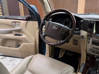 2008 Lexus LX 570 III, голубой, 3160000 рублей, вид 5