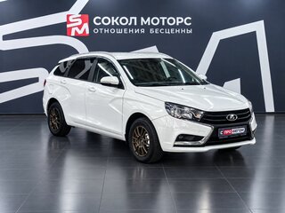 2019 Lada (ВАЗ) Vesta SW I, белый, 1099900 рублей, вид 1