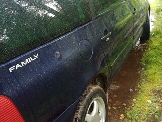 2003 Volkswagen Sharan I Рестайлинг, синий, 370000 рублей, вид 4