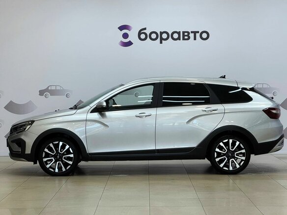 2024 Lada (ВАЗ) Vesta SW Cross I Рестайлинг (NG), серебристый, 1650000 рублей - вид 6