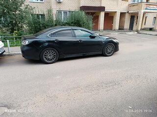 2007 Mazda 6 II (GH), чёрный, 700000 рублей, вид 3