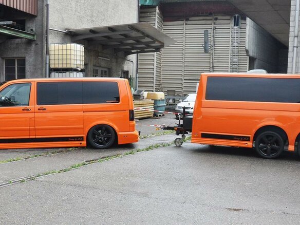 2007 Volkswagen Transporter, оранжевый, 600000 рублей