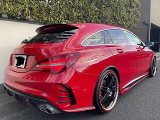 2017 Mercedes-Benz CLA 180 I (C117, X117) Рестайлинг, красный, 1300000 рублей, вид 3