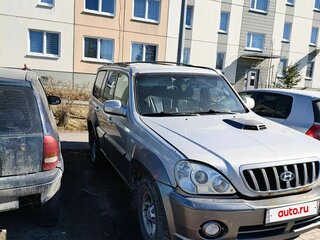 2001 Hyundai Terracan I, серый, 590000 рублей, вид 2