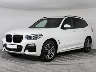 2017 BMW X3 30i xDrive III (G01), белый, 3249000 рублей, вид 1