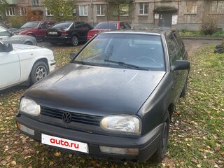 1992 Volkswagen Golf III, чёрный, 95000 рублей, вид 1