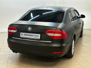 2014 Skoda Superb II Рестайлинг, чёрный, 1040000 рублей, вид 4