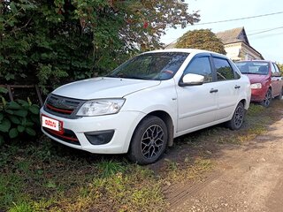 2017 Lada (ВАЗ) Granta I, белый, 435000 рублей, вид 1