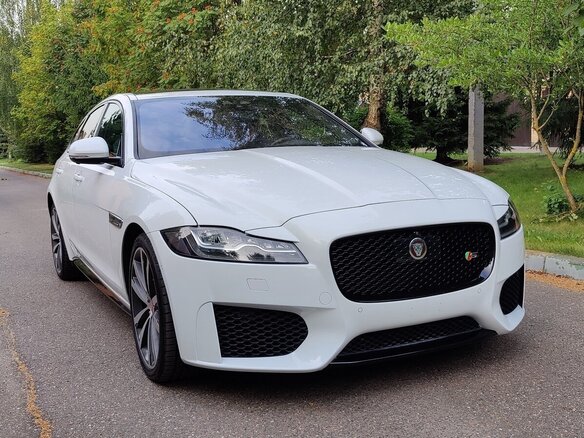2016 Jaguar XF II, белый, 3500000 рублей - вид 2