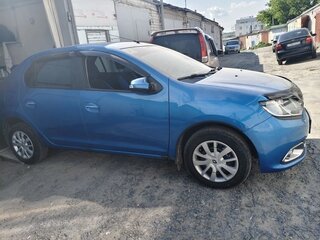 2017 Renault Logan II, синий, 1150000 рублей, вид 2