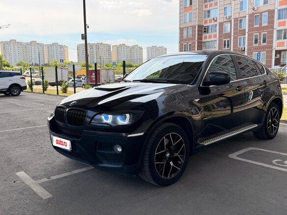 2012 BMW X6 50i I (E71) Рестайлинг, чёрный, 1600000 рублей - вид 1