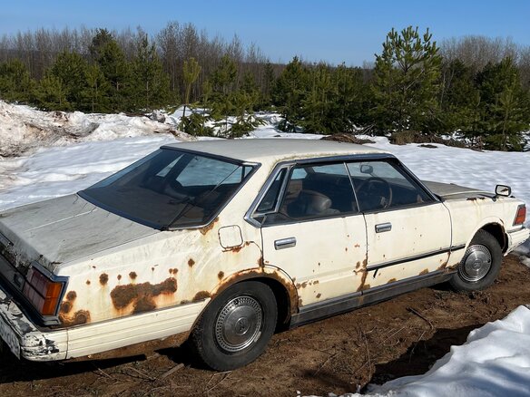 1985 Nissan Cedric VI (Y30), белый, 199000 рублей - вид 4
