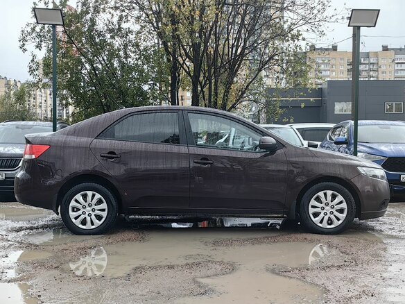 2010 Kia Cerato 6-speed II, фиолетовый, 469000 рублей - вид 4