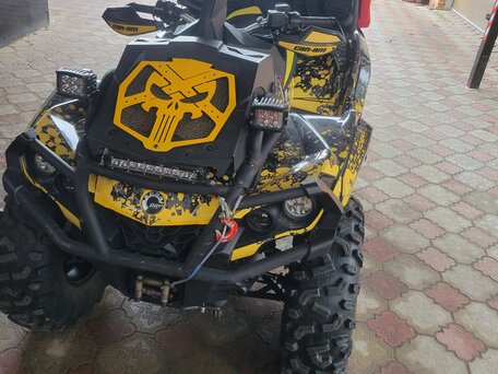 2014 BRP Can-Am Outlander X MR 1000R, чёрный, 1070000 рублей, вид 2