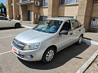 2012 Lada (ВАЗ) Granta I, серебристый, 355000 рублей, вид 1