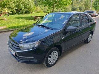 2020 Lada (ВАЗ) Granta I Рестайлинг, чёрный, 559000 рублей, вид 2